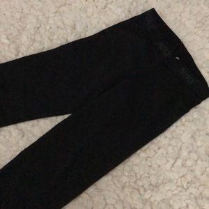cropped athletic leggings